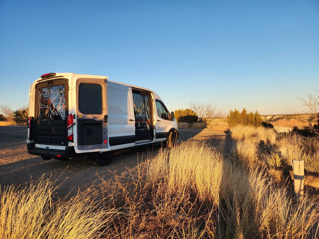 Mercedes Sprinter Sliding Door Chill Curtain - AVC RIG