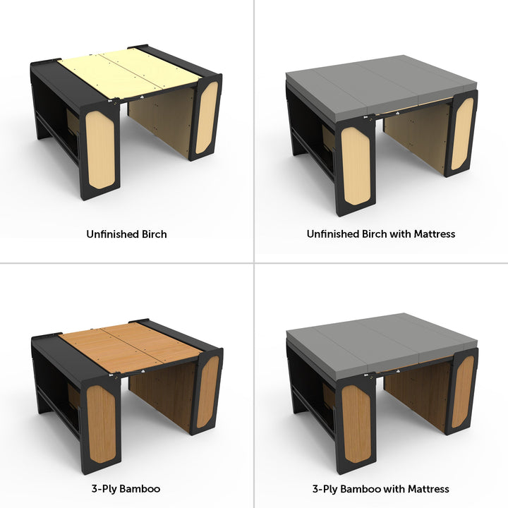 Rover Garage System - Ultimate 3-in-1 Bed/Desk/Storage