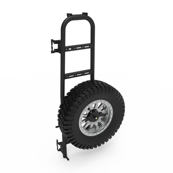 2025 Design Rover Vans Tire Carrier &amp; Ladder Combo for Ford Transit