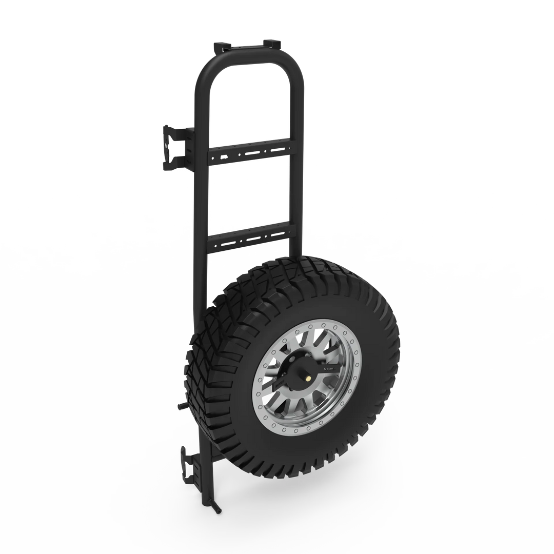 2025 Design Rover Vans Tire Carrier &amp; Ladder Combo for Ford Transit