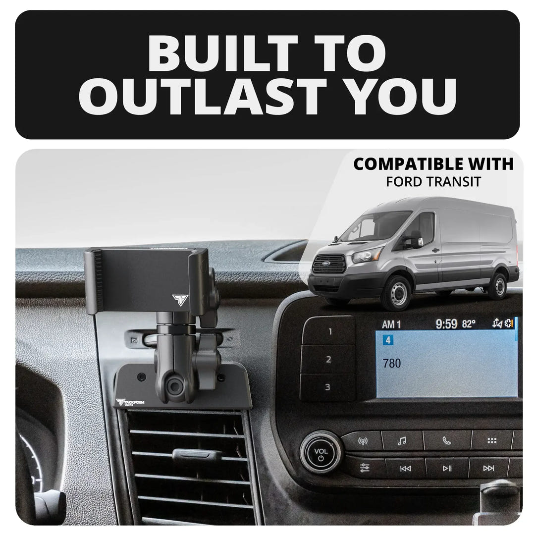 2020+ Ford Transit LINK™ Vent Mount Bracket | Choose Your Ball Size | (Not Compatible With Transit Connect) - AVC RIG