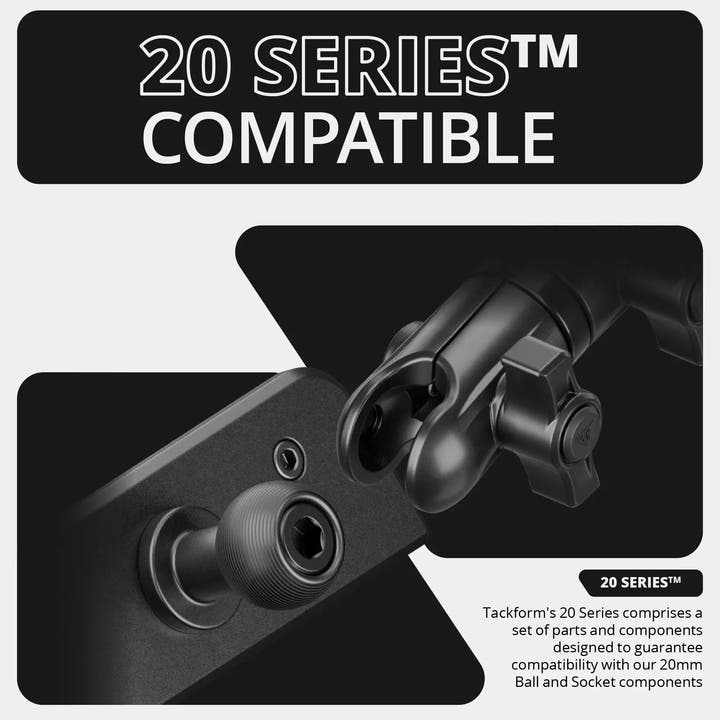2020+ Ford Transit LINK™ Vent Mount Bracket With MagSafe Phone Holder | 3.5" Arm | (Not Compatible With Transit Connect) - AVC RIG