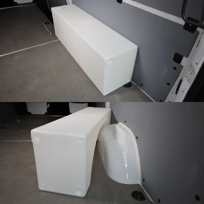 20-Gallon Wheel Well Water Tank - Center (SP-C-20) - AVC RIG