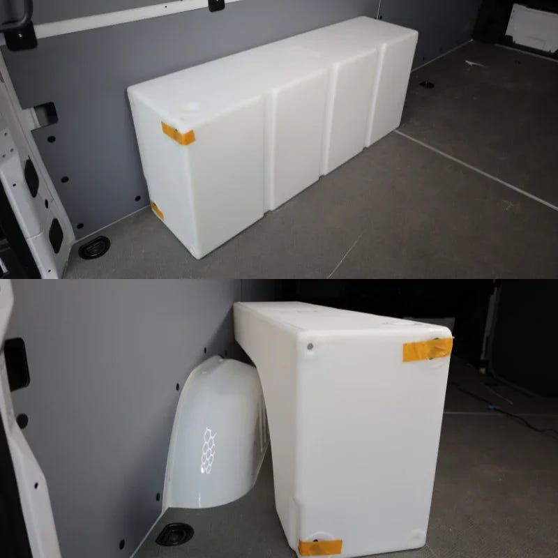 33-Gallon Wheel Well Water Tank - Left (SP-L-33) - AVC RIG