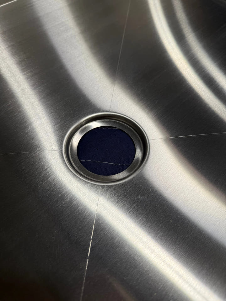 Tetravan In-Floor Shower Pan STAINLESS STEEL - AVC RIG