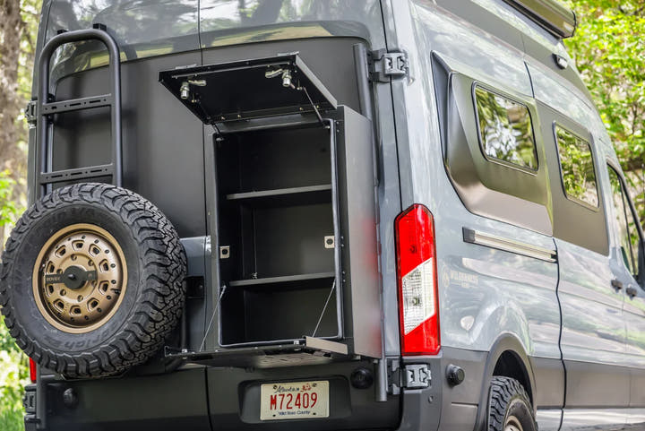Rover Vans Titan Box for Van Rear - AVC RIG