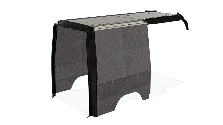 Sprinter 144 Felt Wall Kit For Go Code Trim