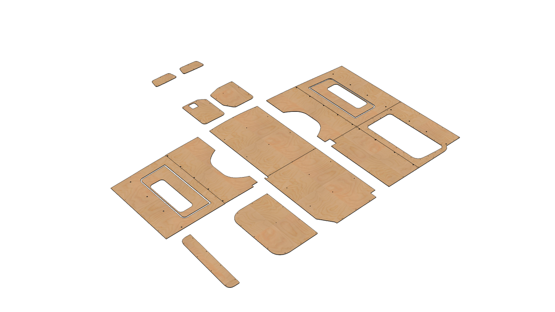 Sprinter 144 Felt Wall Kit For Go Code Trim