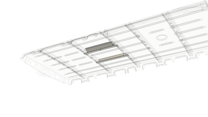 Mercedes Sprinter Air Conditioner Aluminum Furring Kit
