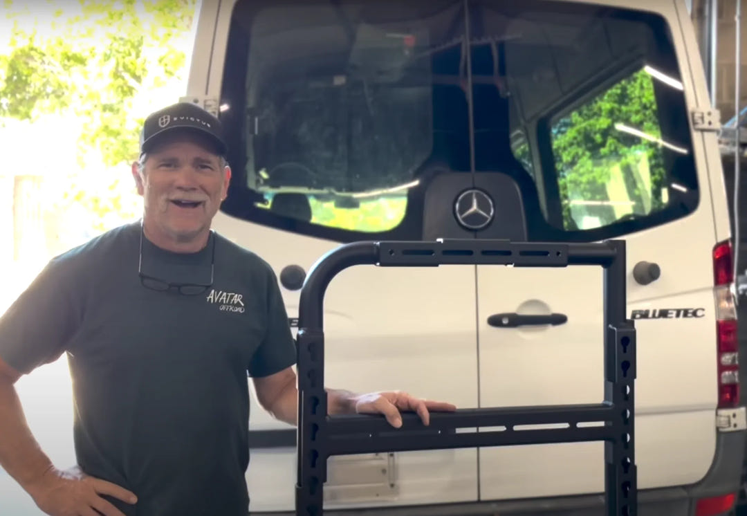 Avatar Massif – Van Rear Door Storage Mounting System - AVC RIG