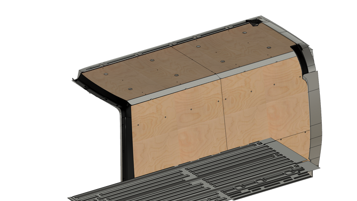 Sprinter Wall To Ceiling Furring Kit