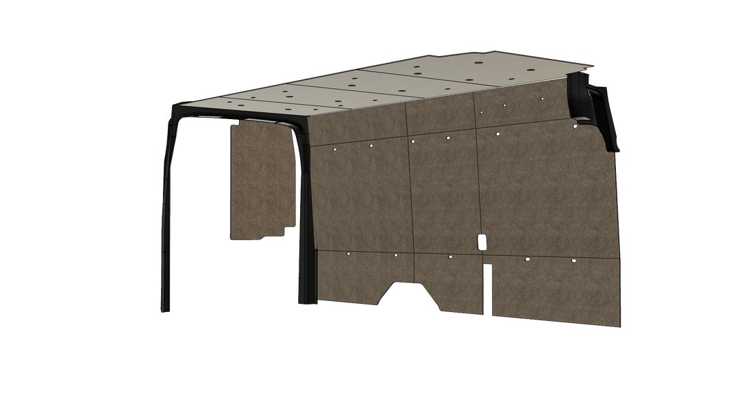 Transit 148 EXT Felt Wall Kit For Go Code Trim