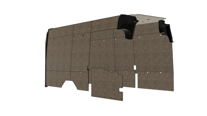 Transit 148 EXT Felt Wall Kit For Go Code Trim