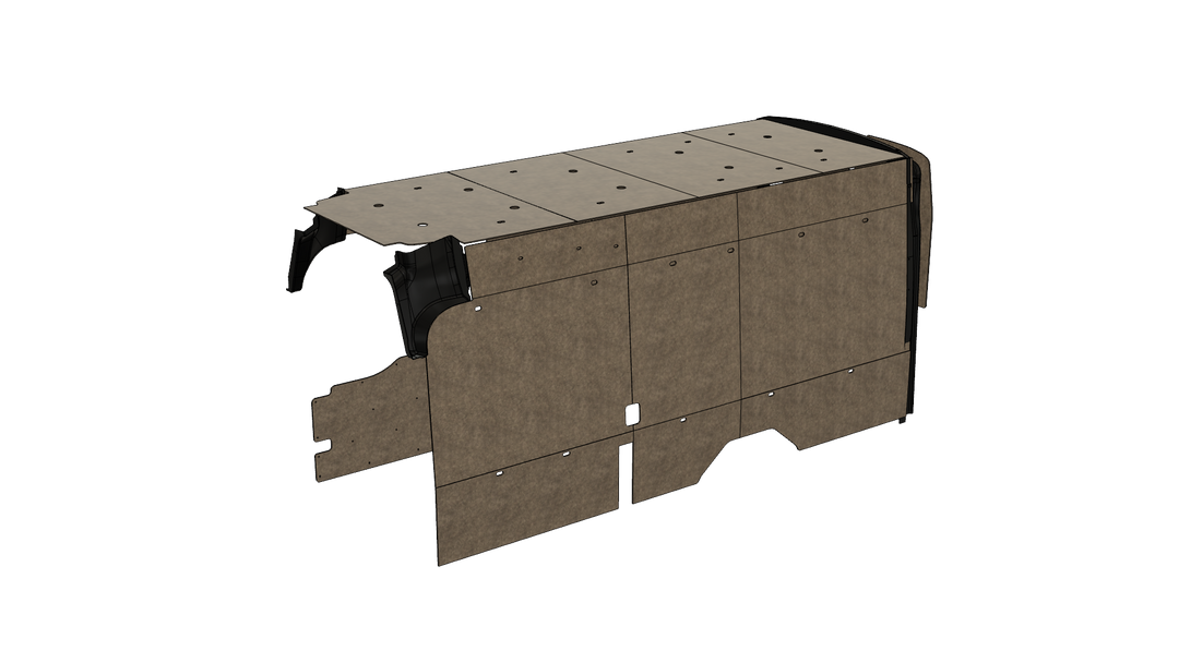 Transit 148 EXT Felt Wall Kit For Go Code Trim