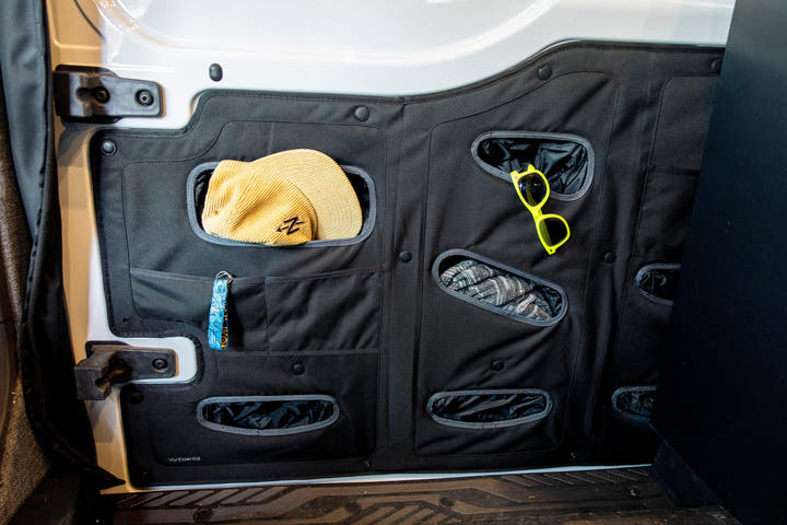 Ford Transit Lower Sliding Door Storage Panel - AVC RIG