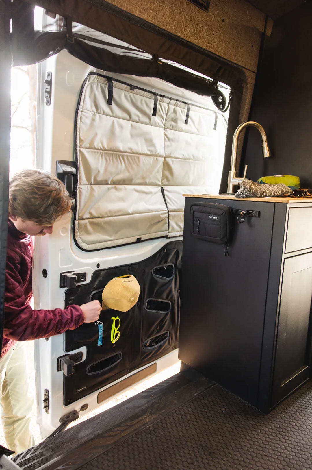 Ford Transit Lower Sliding Door Storage Panel - AVC RIG