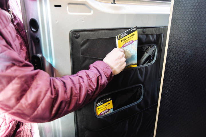 Mercedes Sprinter Lower Sliding Door Storage Panel - AVC RIG