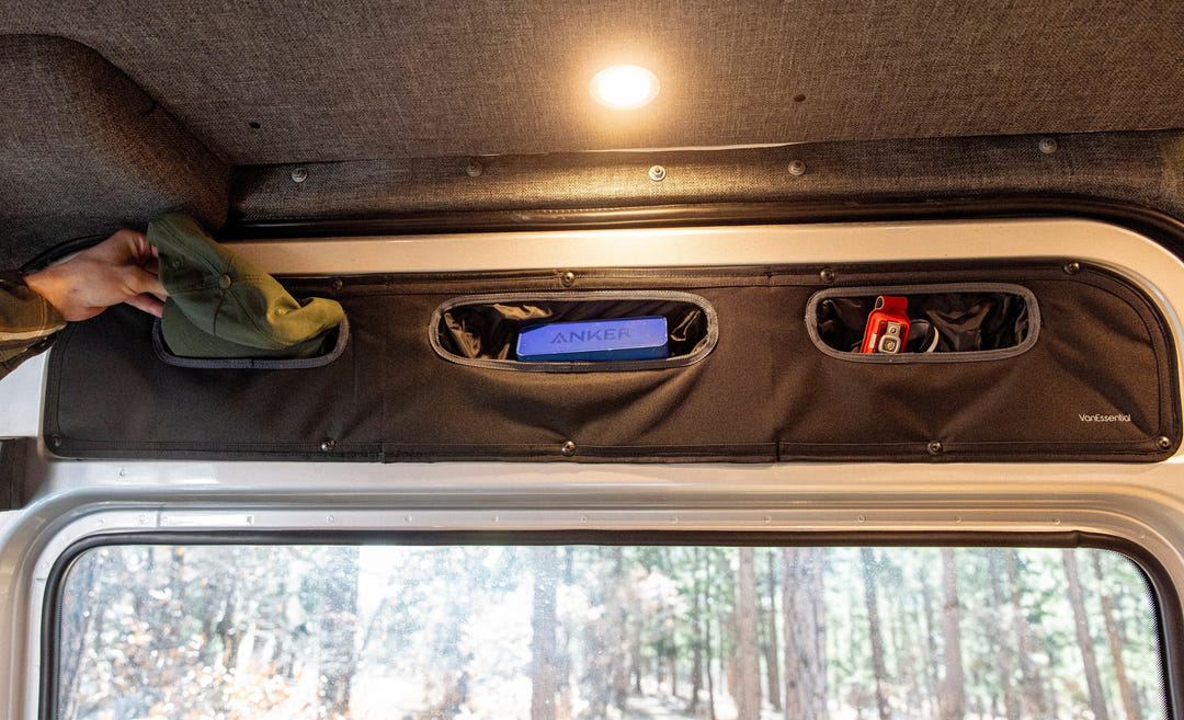 Mercedes Sprinter Upper Sliding Door Storage Panel - AVC RIG