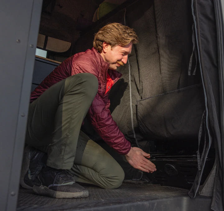 Ford Transit Insulated Privacy Curtain - AVC RIG