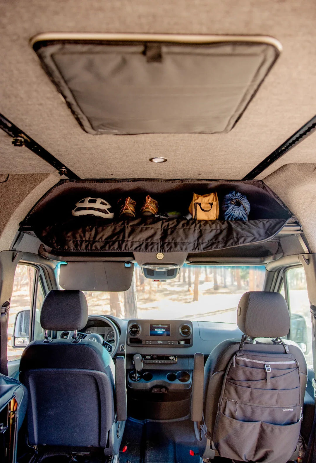 Mercedes Sprinter Headliner Shelf Cover - AVC RIG