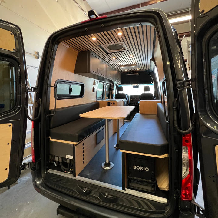 Mercedes Sprinter Rear Half-Slider Window Trim Ring - AVC RIG