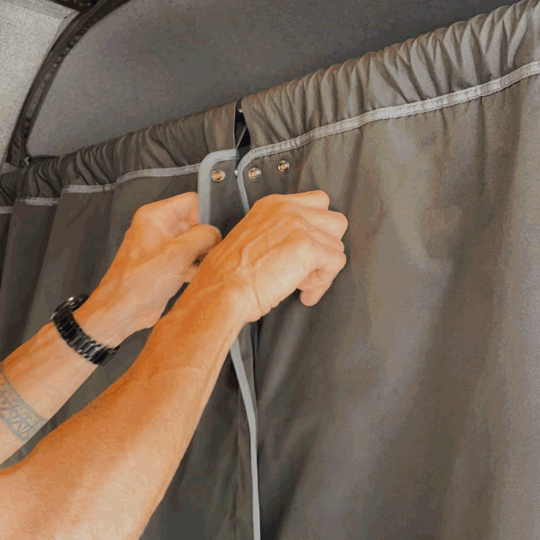 Ford Transit Insulated Privacy Curtain - AVC RIG