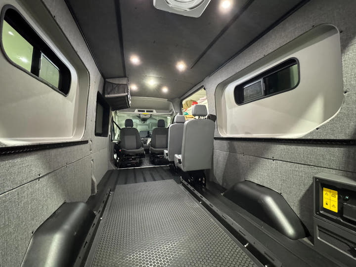 Ford Transit Innie Sleeper: Passenger-Side - AVC RIG