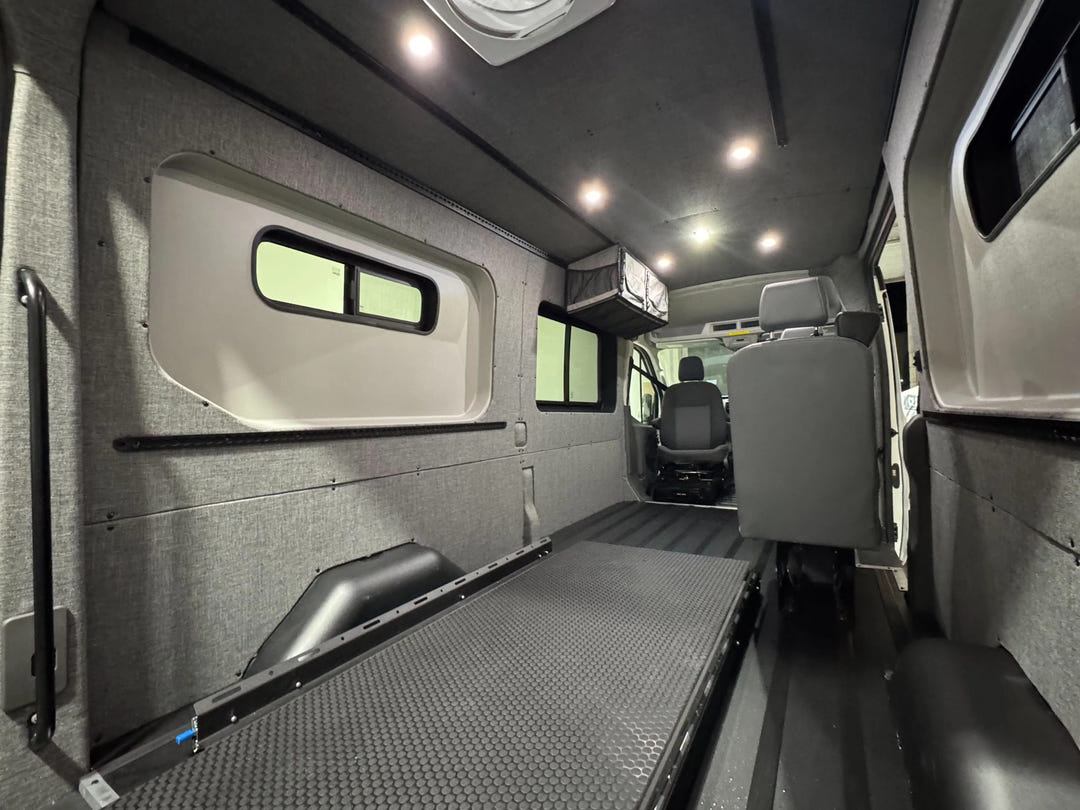Ford Transit Innie Sleeper: Driver-Side - AVC RIG