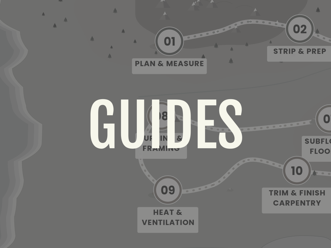 AVC RIG van build guide route map