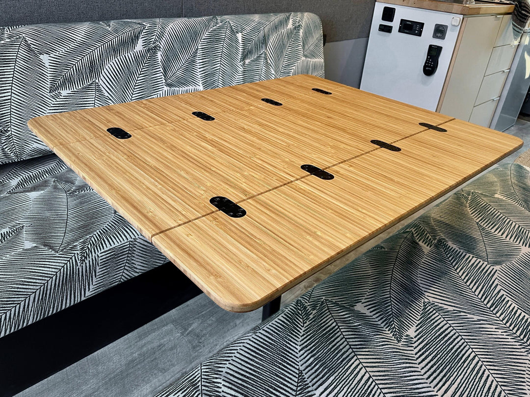 The Horizon Dining Bamboo Table 1/2" Thick For Camper Vans and RVs - AVC RIG