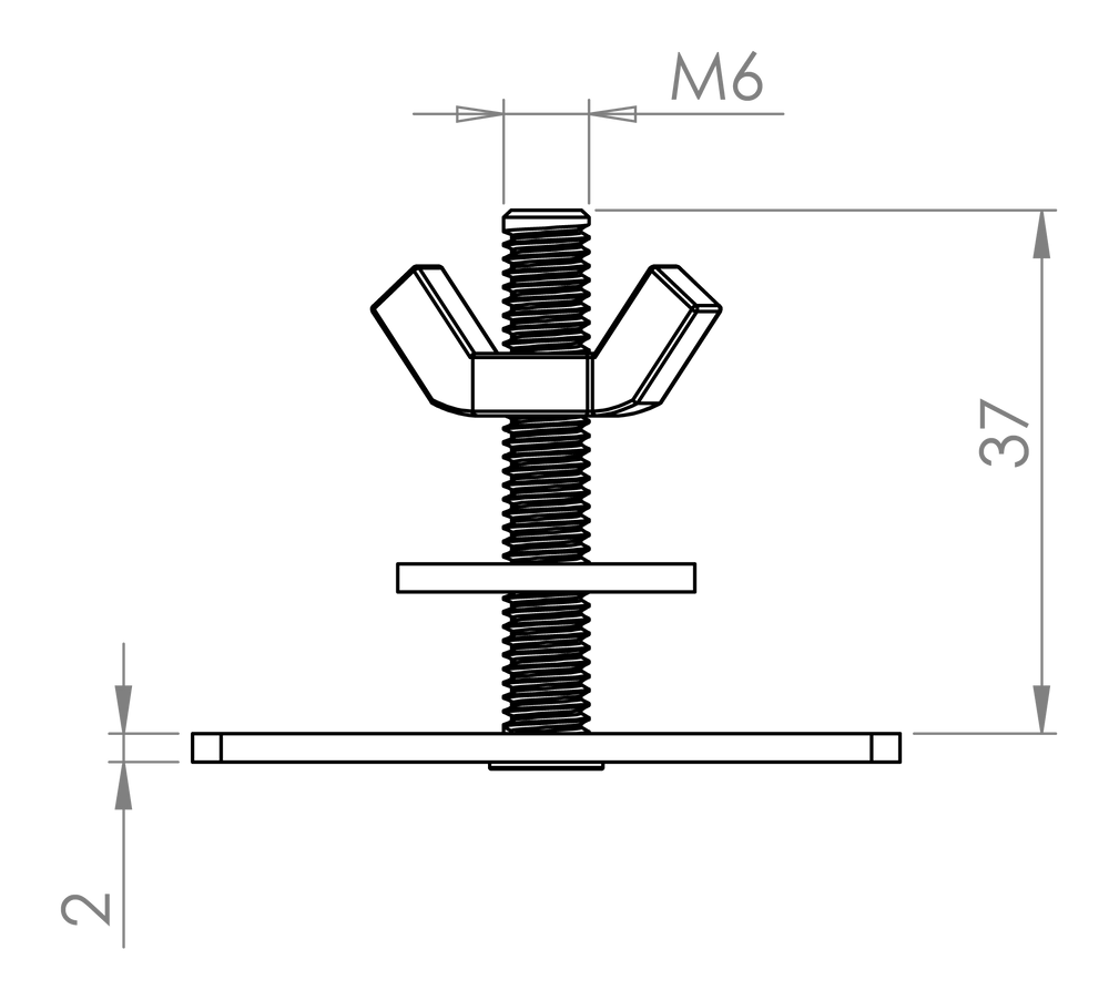 Vandermoon Moon Fix Bolt A - AVC RIG