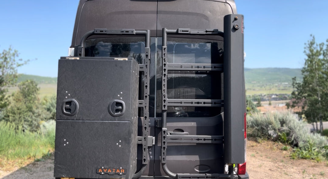 Massif – Van Rear Door Storage Mounting System