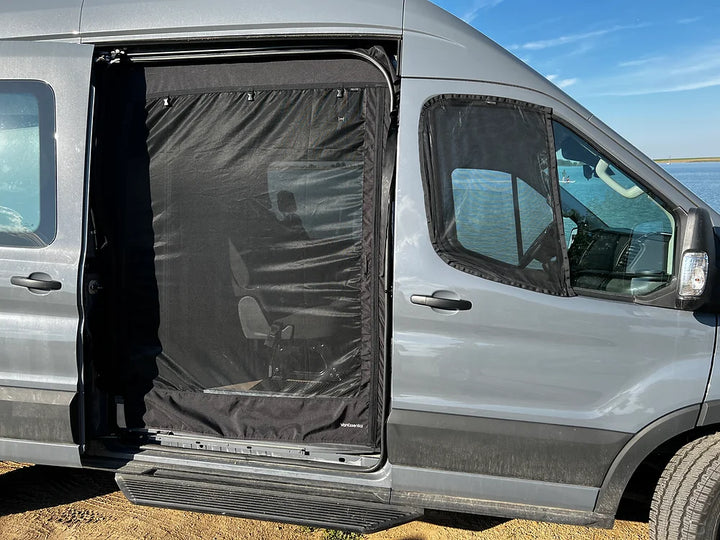 VanEssential Ford Transit Sliding Door Bug Screen