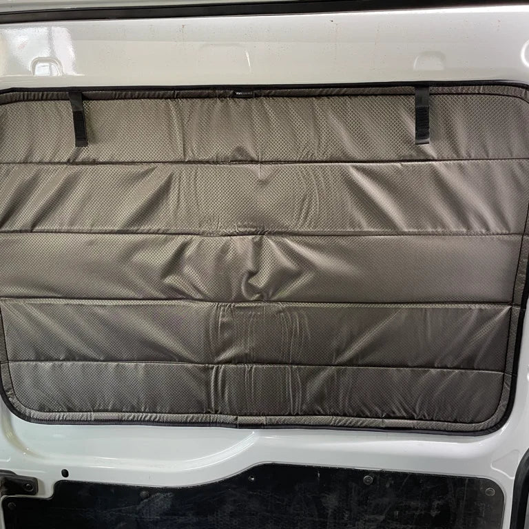 VanEssential Ford Transit Sliding Door Window Cover- Charcoal Grey