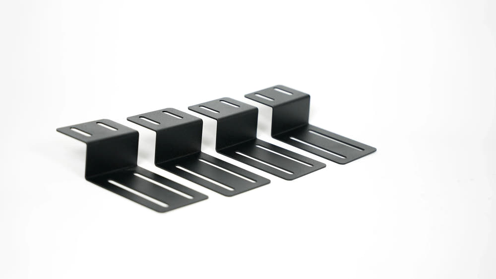 Flush Mount Solar Panel Bracket 4 Pack - AVC RIG