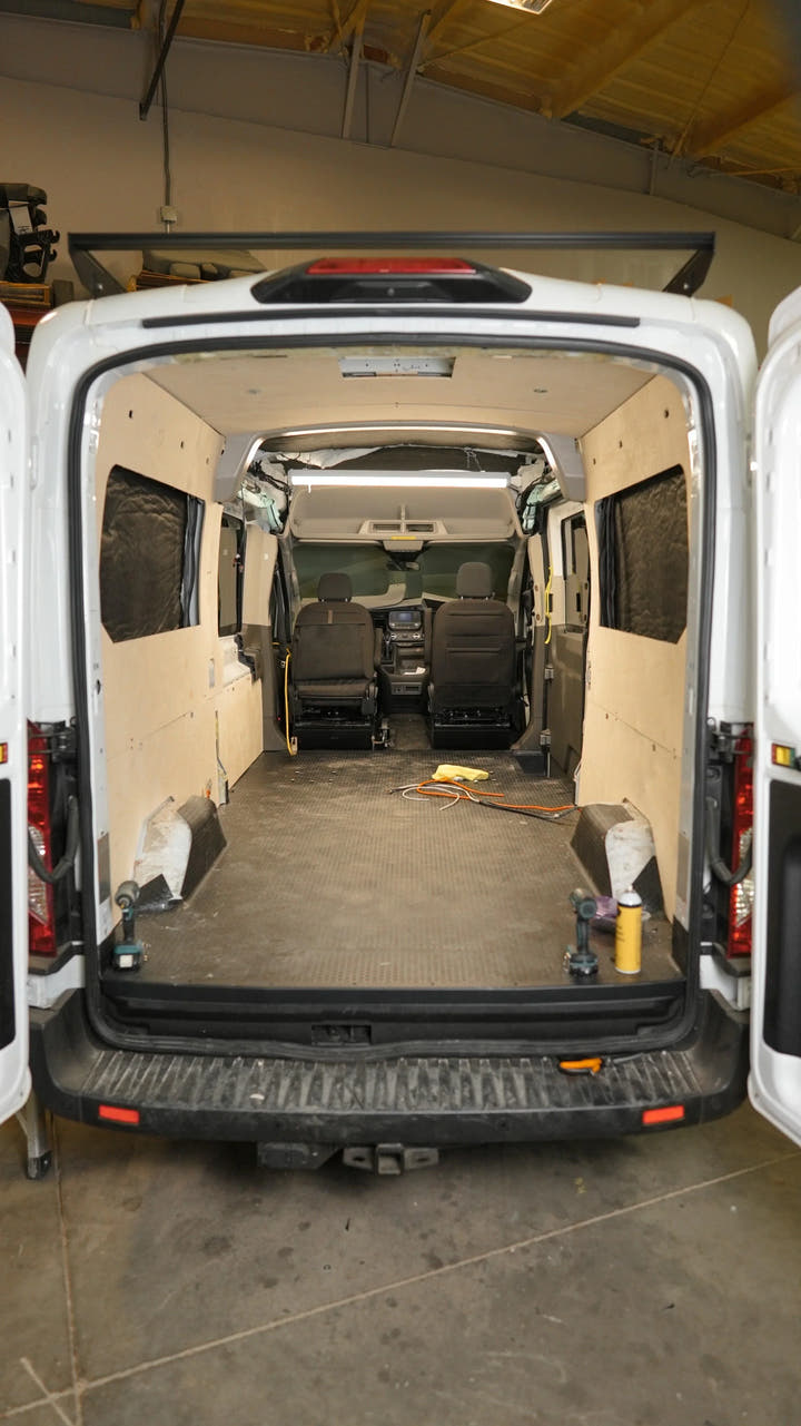 Ford Transit 148 Crew Wall Kit - AVC RIG