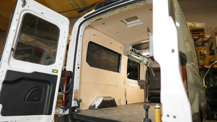 Ford Transit 148 Crew Wall Kit - AVC RIG
